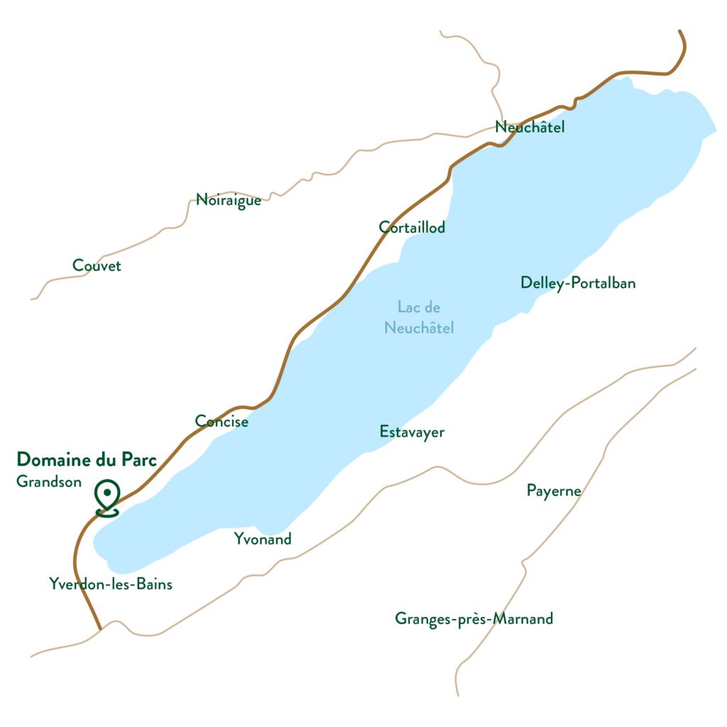 Carte Parc du domain